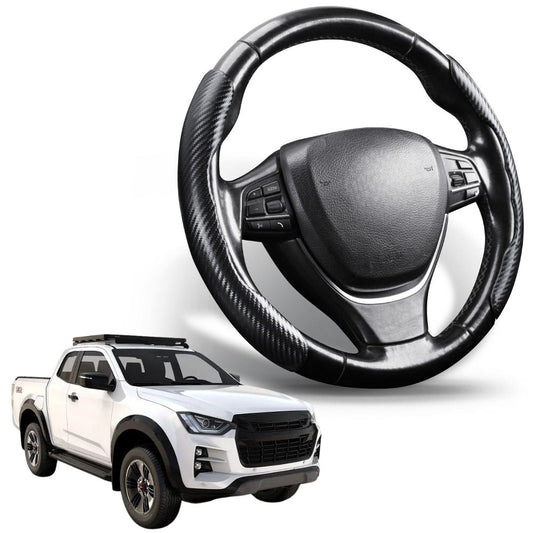 Segmented Steering Wheel Cover for Isuzu D-Max Space Cab 2020 - Current