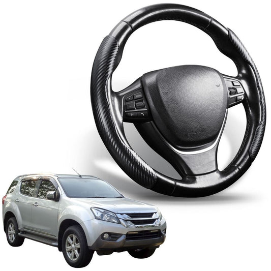 Segmented Steering Wheel Cover for Isuzu MU-X 2013 - 2020 RF