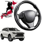 Black Samurai Segmented Steering Wheel Cover for Isuzu MU-X 2021 - Current RJ