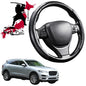 Black Samurai Segmented Steering Wheel Cover for Jaguar F-PACE 2016 - Current X761