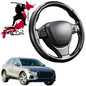 Black Samurai Segmented Steering Wheel Cover for Audi Q3 RSQ3 2011 - 2019 8U