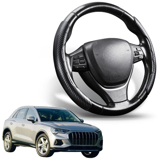 Segmented Steering Wheel Cover for Audi Q3 RSQ3 2011 - 2019 8U