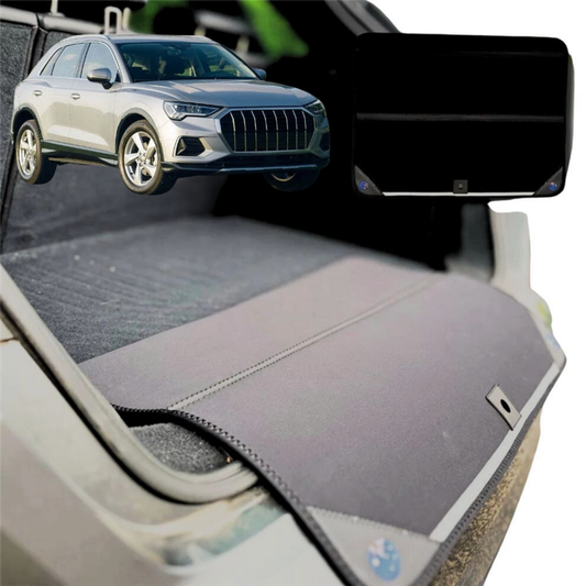 Rear Cargo Boot Bumper Protector for Audi Q3 RSQ3 2011 - 2019 8U - XL (98 x 55) - Black