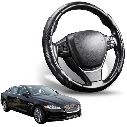 Segmented Steering Wheel Cover for Jaguar XJ 2010 - 2021 Standard Wheel