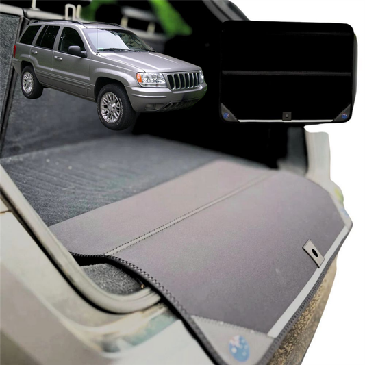 Rear Cargo Boot Bumper Protector for Jeep Grand Cherokee 1999 - 2005 (WJ/WG) - XL (98 x 55) - Black