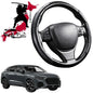 Black Samurai Segmented Steering Wheel Cover for Audi Q3 RSQ3 2018 - Current F3