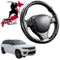 Black Samurai Segmented Steering Wheel Cover for Jeep Grand Cherokee 2022 - Current (WL)