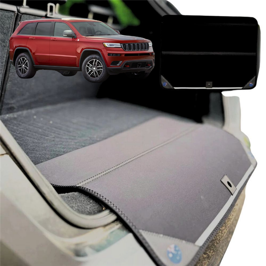 Rear Cargo Boot Bumper Protector for Jeep Grand Cherokee L 2021 - Current (WL) - XL (98 x 55) - Black