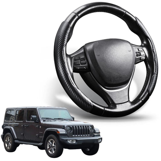 Segmented Steering Wheel Cover for Jeep Wrangler 2006 - 2018 (4-Door JK)