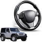 Segmented Steering Wheel Cover for Jeep Wrangler 2007 - 2018 Rubicon (JK)
