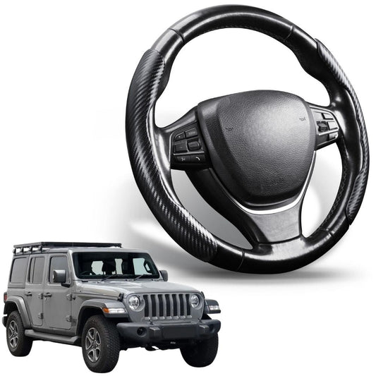 Segmented Steering Wheel Cover for Jeep Wrangler 2018 - Current (2-Door JL)