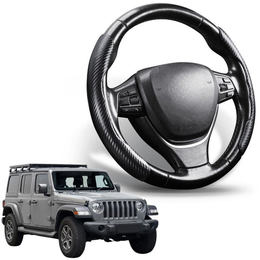 Segmented Steering Wheel Cover for Jeep Wrangler 2018 - Current (4-Door JL)