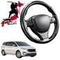 Black Samurai Segmented Steering Wheel Cover for Kia Carnival 2015 - 2020 (YP)