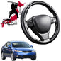 Black Samurai Segmented Steering Wheel Cover for Kia Cerato 2009 - 2013 (TD)