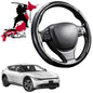 Black Samurai Segmented Steering Wheel Cover for Kia EV6 2022 - Current