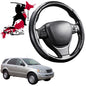 Black Samurai Segmented Steering Wheel Cover for Kia Sorento 2003 - 2008 (BL)