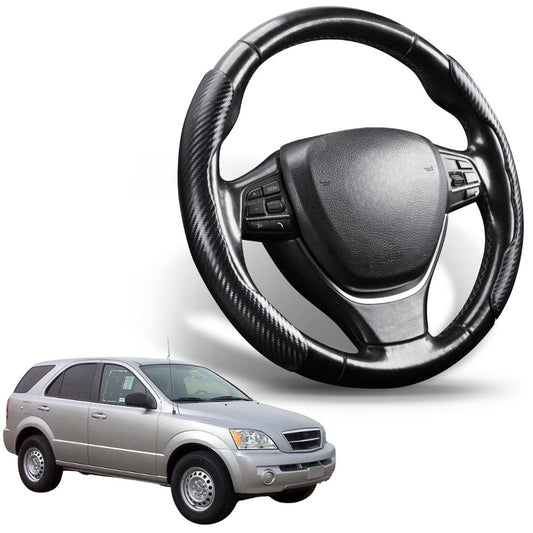 Segmented Steering Wheel Cover for Kia Sorento 2003 - 2008 (BL)