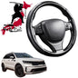 Black Samurai Segmented Steering Wheel Cover for Kia Sorento 2021 - Current (MQ4)