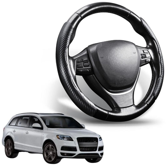 Segmented Steering Wheel Cover for Audi Q7 SQ7 2005 - 2015 4L