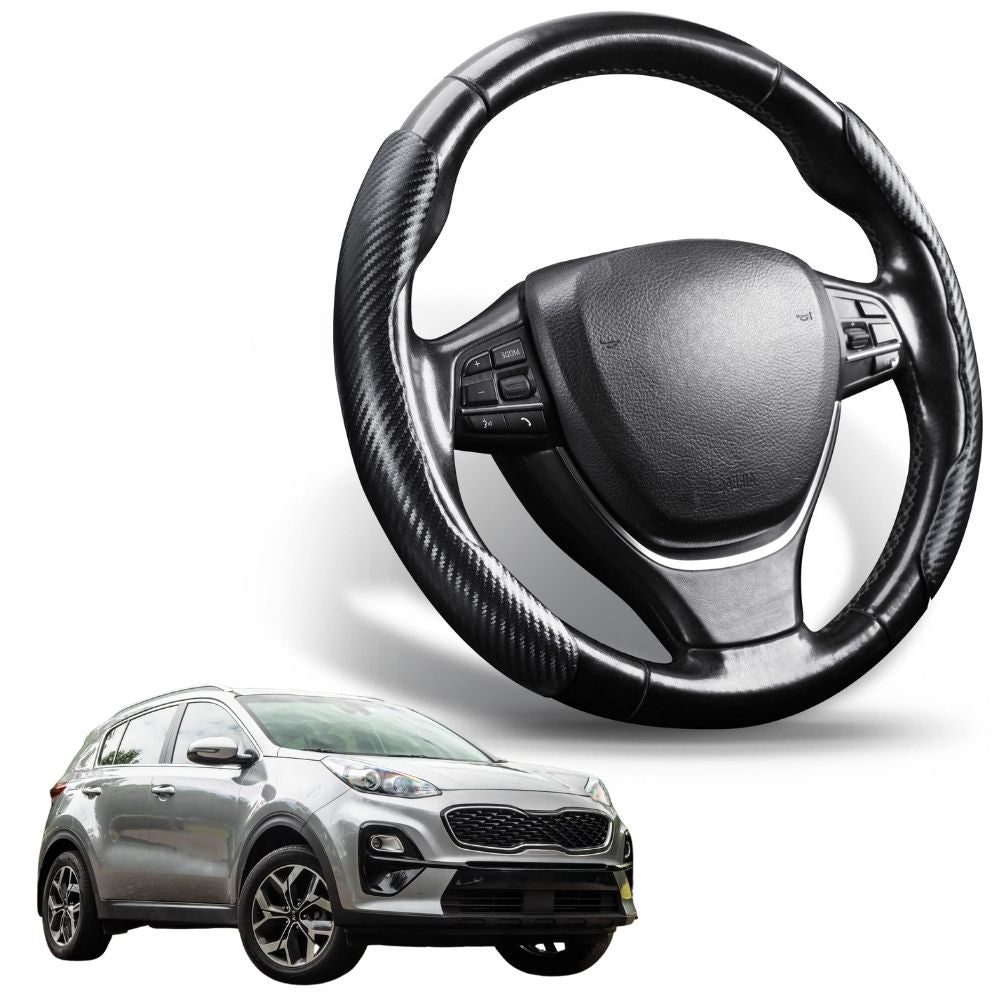 Segmented Steering Wheel Cover for Kia Sportage 2016 - 2021 (QL)