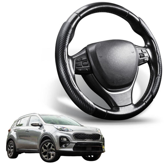Segmented Steering Wheel Cover for Kia Sportage 2016 - 2021 (QL)