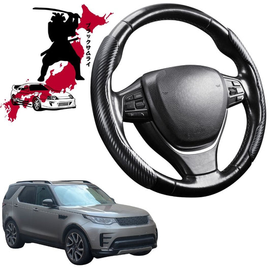 Black Samurai Segmented Steering Wheel Cover for Land Rover Discovery 2017 - Current (D5)