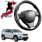Black Samurai Segmented Steering Wheel Cover for Land Rover Discovery Sport 2014 - 2019 L550