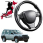 Black Samurai Segmented Steering Wheel Cover for Land Rover Freelander 1996 - 2006 (Series 1)