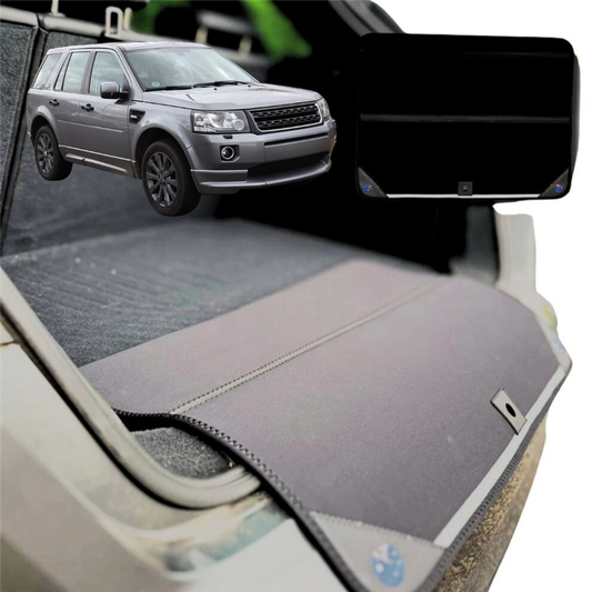 Rear Cargo Boot Bumper Protector for Land Rover Freelander 2007 - 2014 (Series 2) - XL (98 x 55) - Black