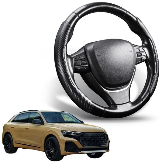 Segmented Steering Wheel Cover for Audi Q8 SQ8 RSQ8 2018 - Current F1