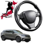 Black Samurai Segmented Steering Wheel Cover for Land Rover Range Rover Velar 2017 - Current (L560)