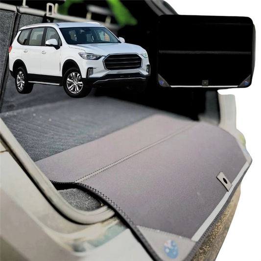 Rear Cargo Boot Bumper Protector for LDV D90 2017 - Current - XL (98 x 55) - Black