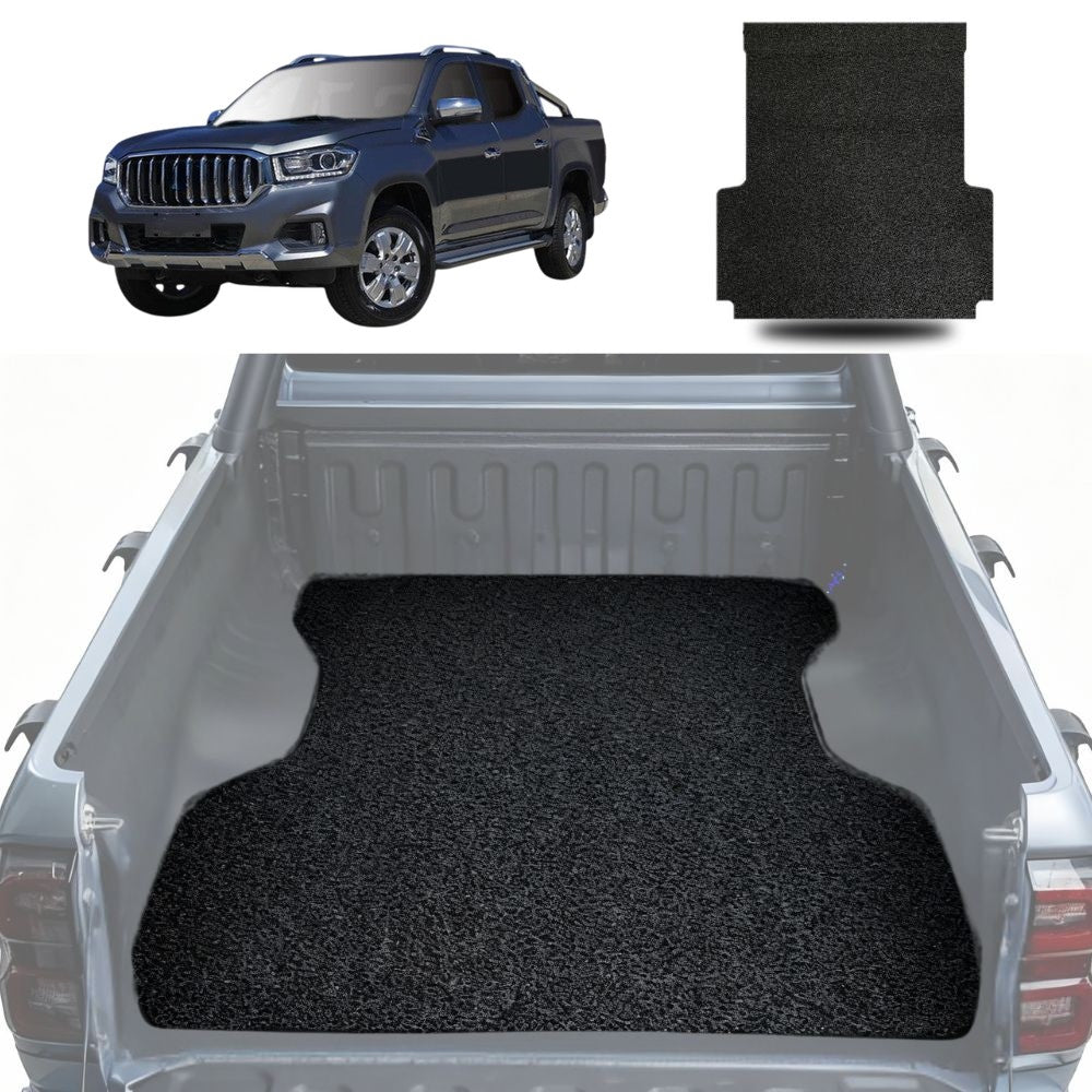 Honeycomb UTE Tub Mat Tray Liner for LDV T60 Max 2017 - Current T60 Pro - Black