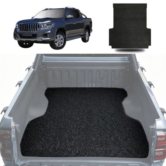 Honeycomb UTE Tub Mat Tray Liner for LDV T60 Max 2017 - Current T60 Pro - Black