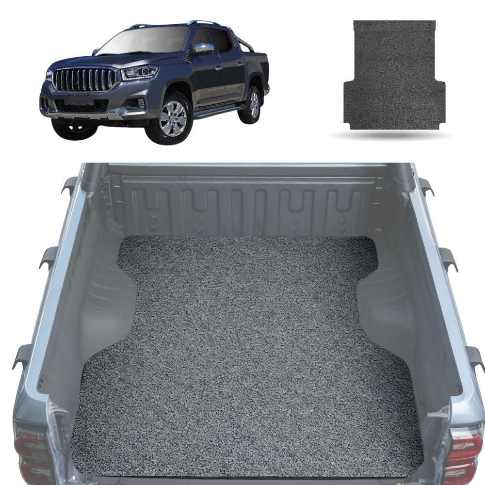 Honeycomb UTE Tub Mat Tray Liner for LDV T60 Max 2017 - Current T60 Pro - Grey