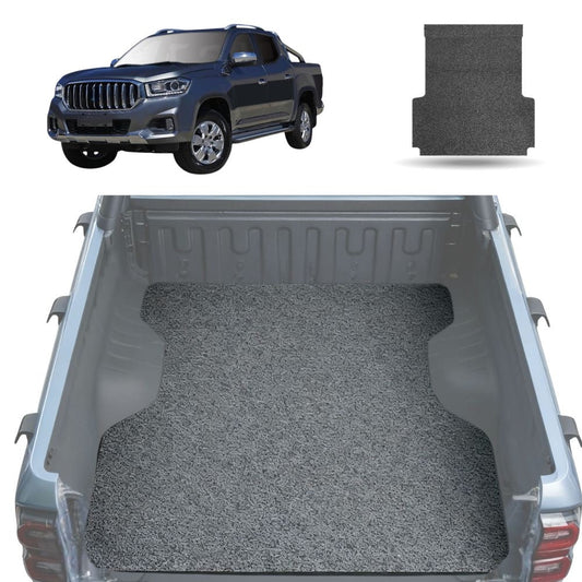 Honeycomb UTE Tub Mat Tray Liner for LDV T60 Max 2017 - Current T60 Pro - Grey