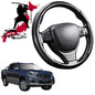 Black Samurai Segmented Steering Wheel Cover for LDV T60 Max 2017 - Current T60 Pro
