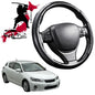 Black Samurai Segmented Steering Wheel Cover for Lexus CT 2010 - Current 10R