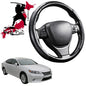 Black Samurai Segmented Steering Wheel Cover for Lexus ES 2012 - 2018 60R
