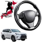 Black Samurai Segmented Steering Wheel Cover for Lexus LX 2008 - 2020 (J200)