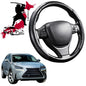 Black Samurai Segmented Steering Wheel Cover for Lexus NX 2014 - 2021 (10R, 15R)