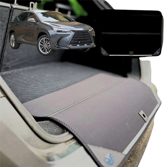 Rear Cargo Boot Bumper Protector for Lexus NX 2022 - Current - XL (98 x 55) - Black