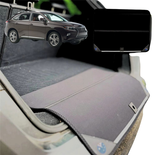 Rear Cargo Boot Bumper Protector for Lexus RX 2015 - 2022 (20R, 25R, 26R) - XL (98 x 55) - Black