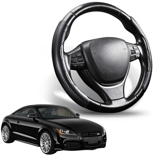 Segmented Steering Wheel Cover for Audi TT TTS TTRS 2014 - Current (Coupe)