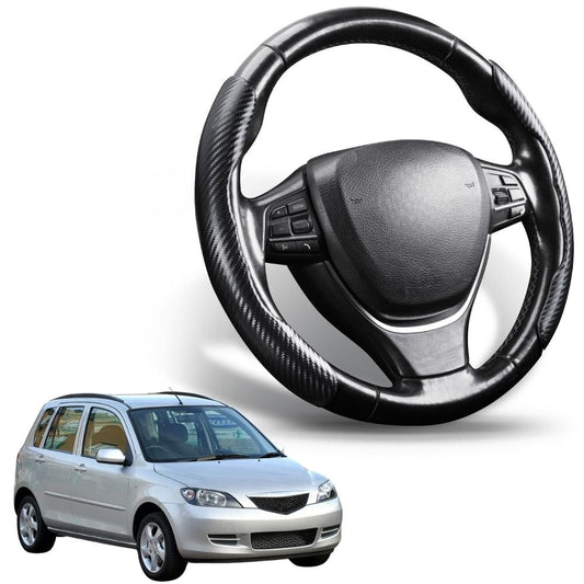 Segmented Steering Wheel Cover for Mazda 2 2002 - 2007