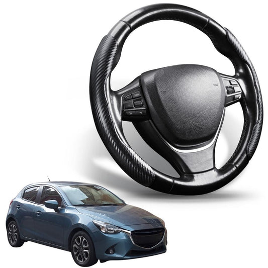 Segmented Steering Wheel Cover for Mazda 2 2014 - Current DL, DJ