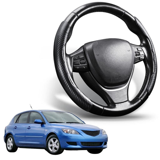 Segmented Steering Wheel Cover for Mazda 3 2004 - 2009 BK