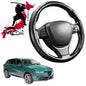 Black Samurai Segmented Steering Wheel Cover for Alfa Romeo Tonale 2023 - Current (965)