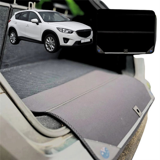 Rear Cargo Boot Bumper Protector for Mazda CX-5 2012 - 2017 (KE) - XL (98 x 55) - Black