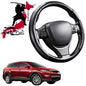 Black Samurai Segmented Steering Wheel Cover for Mazda CX-9 2007 - 2016 (TB)